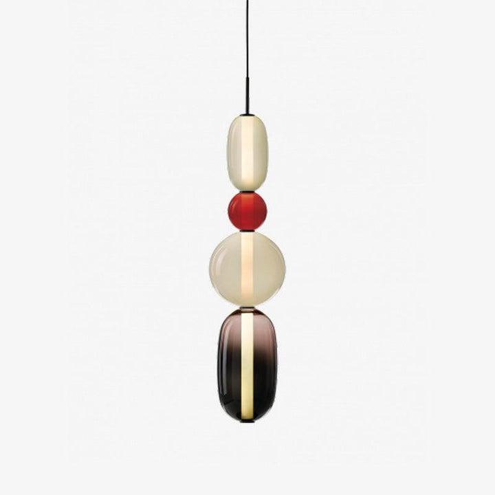 LumiSphere Light - Modern Colored Glass LED Pendant Light | Kalsten