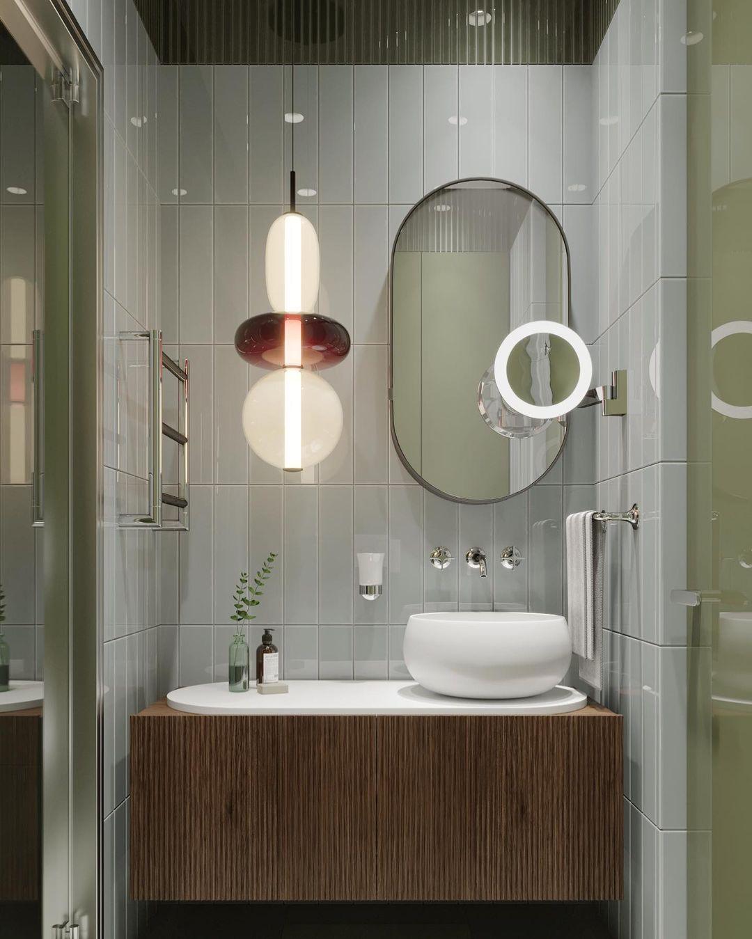 LumiSphere Light - Modern Colored Glass LED Pendant Light | Kalsten