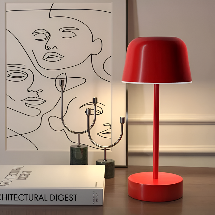 Wireless LED Table Lamp in Retro Design | Kalsten