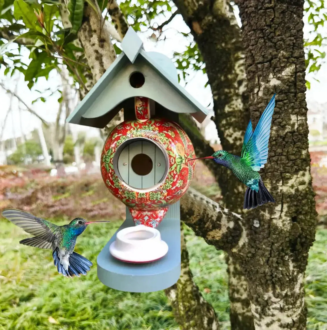 Kalsten | Colorful Teapot Birdhouse