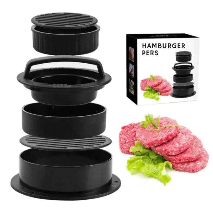 Burger press with twist lock for perfect patties | Kalsten