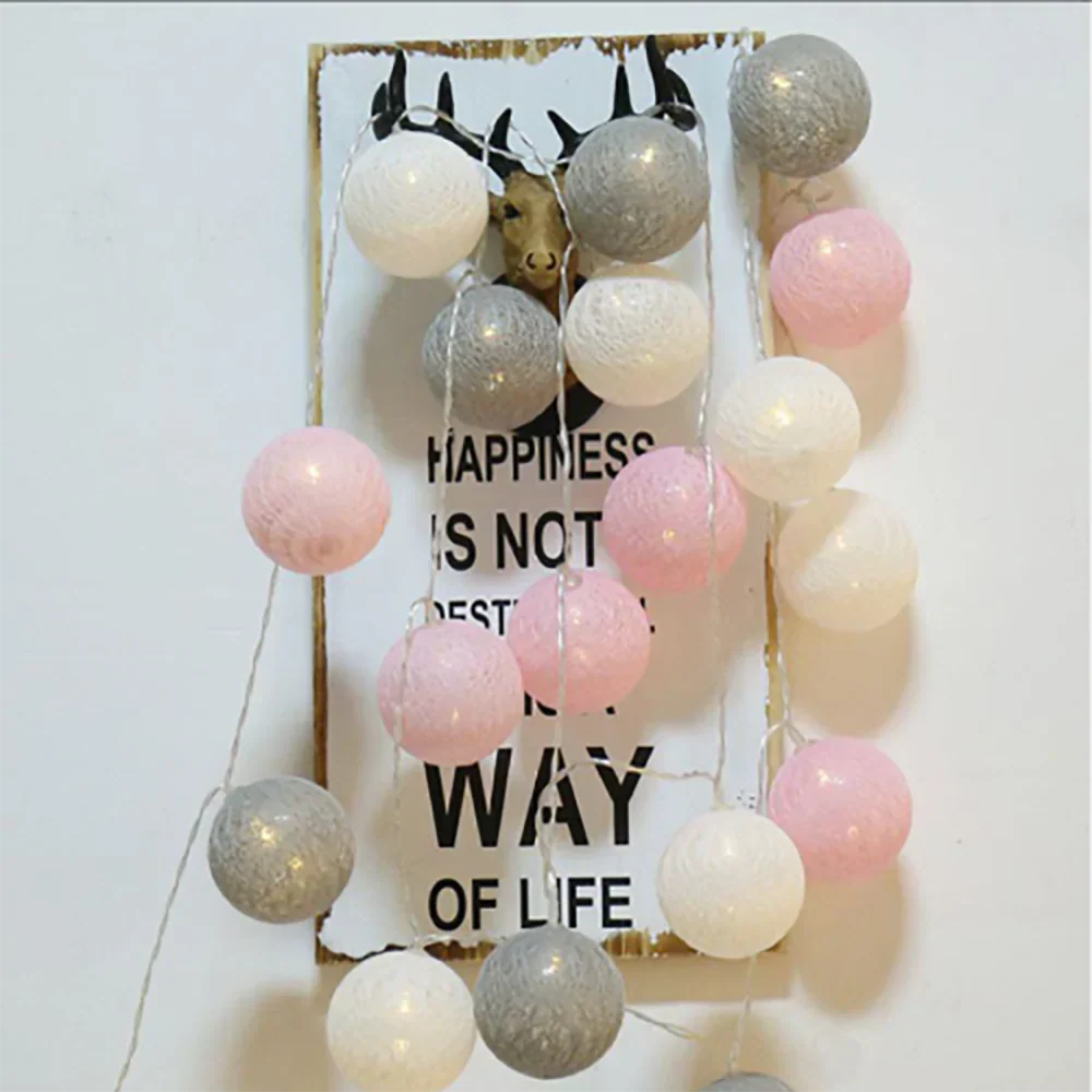Kalsten | Cotton Ball Garland