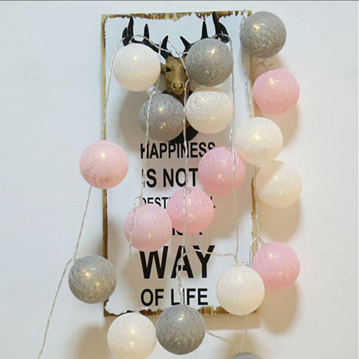 Kalsten | Cotton Ball Garland
