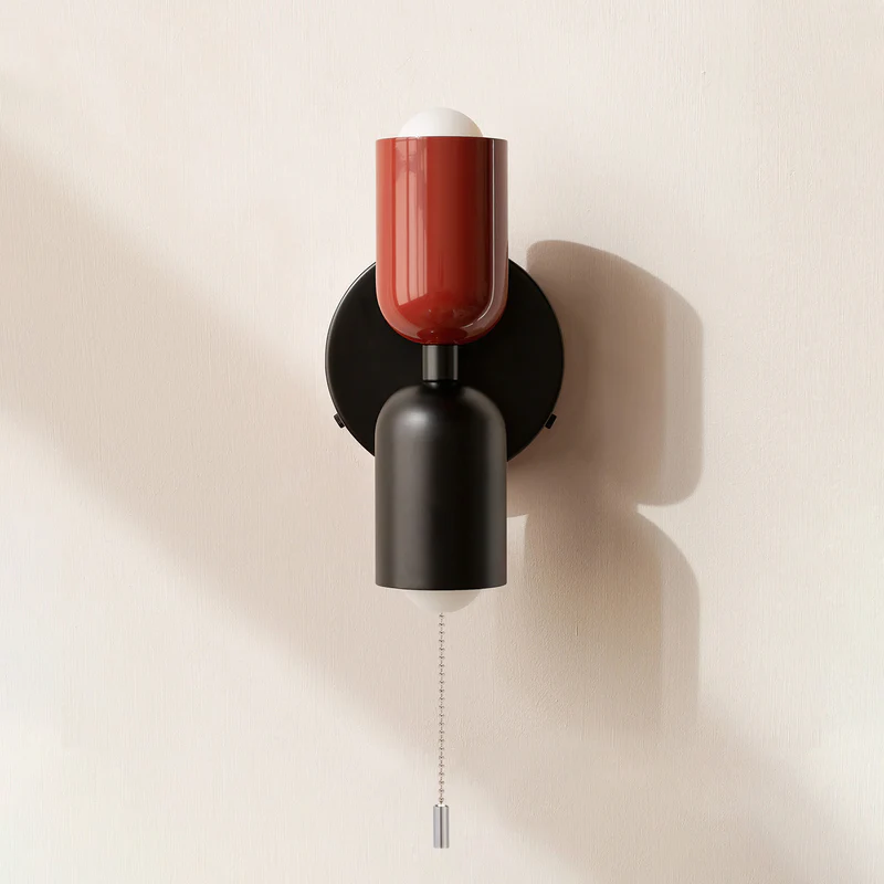 Modern Double Glass Wall Lamp Kalsten