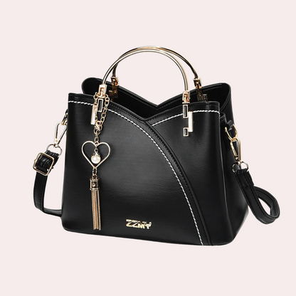 Skanto | Vero – Elegant Leather Bag with Multiple Compartments | Stylish Shoulder and Crossbody Bag