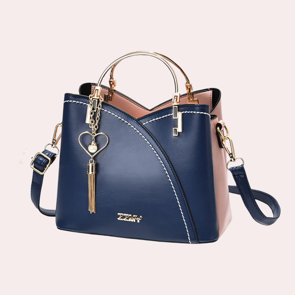 Skanto | Vero – Elegant Leather Bag with Multiple Compartments | Stylish Shoulder and Crossbody Bag
