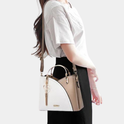 Skanto | Vero – Elegant Leather Bag with Multiple Compartments | Stylish Shoulder and Crossbody Bag
