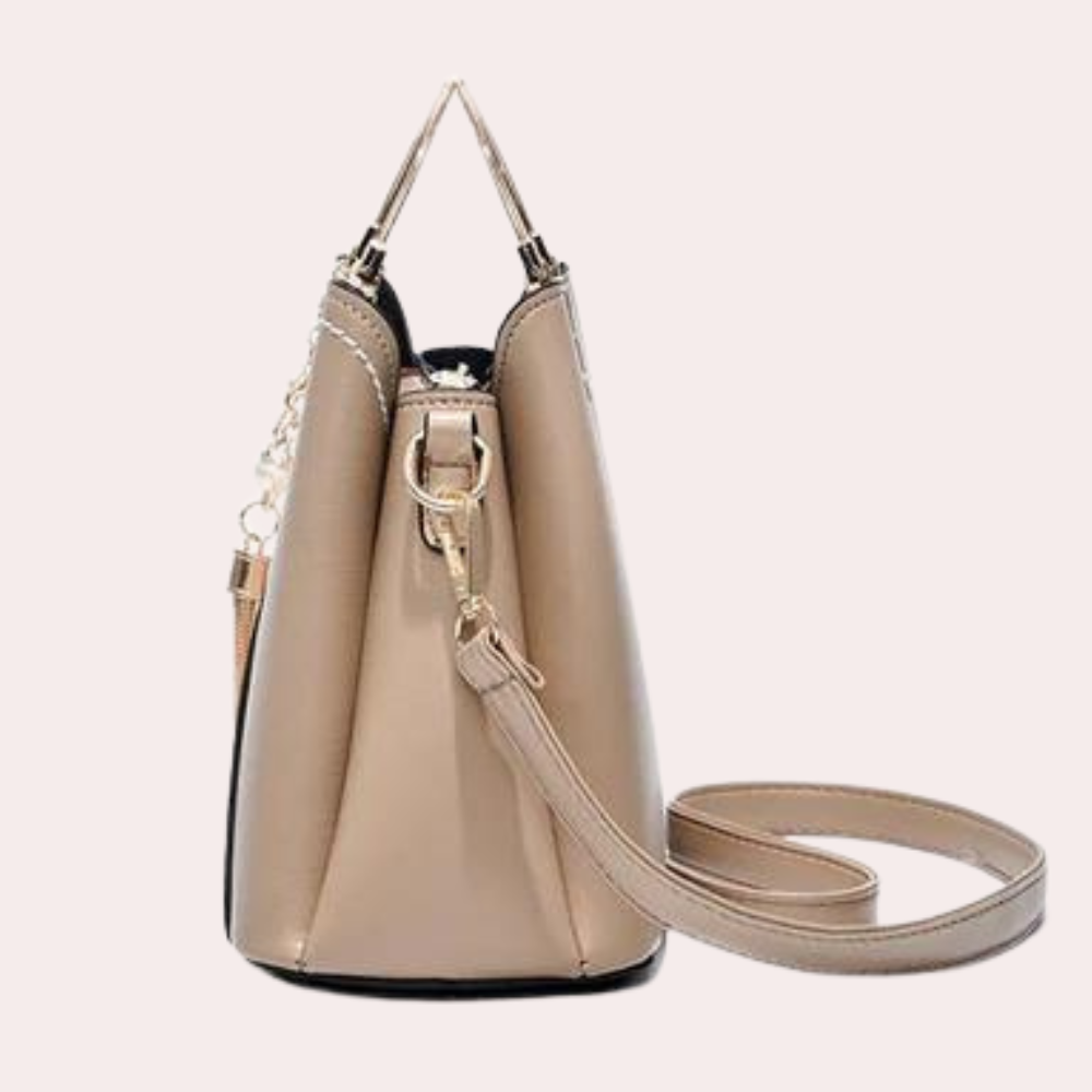 Skanto | Vero – Elegant Leather Bag with Multiple Compartments | Stylish Shoulder and Crossbody Bag