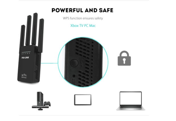 Wi-Fi Range Extender (Repeater / Extender) 300Mbps - 2.4 GHz | Kalsten
