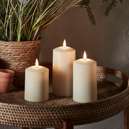 Brehn | TruGlow LED Outdoor Candles Trio with Remote Control