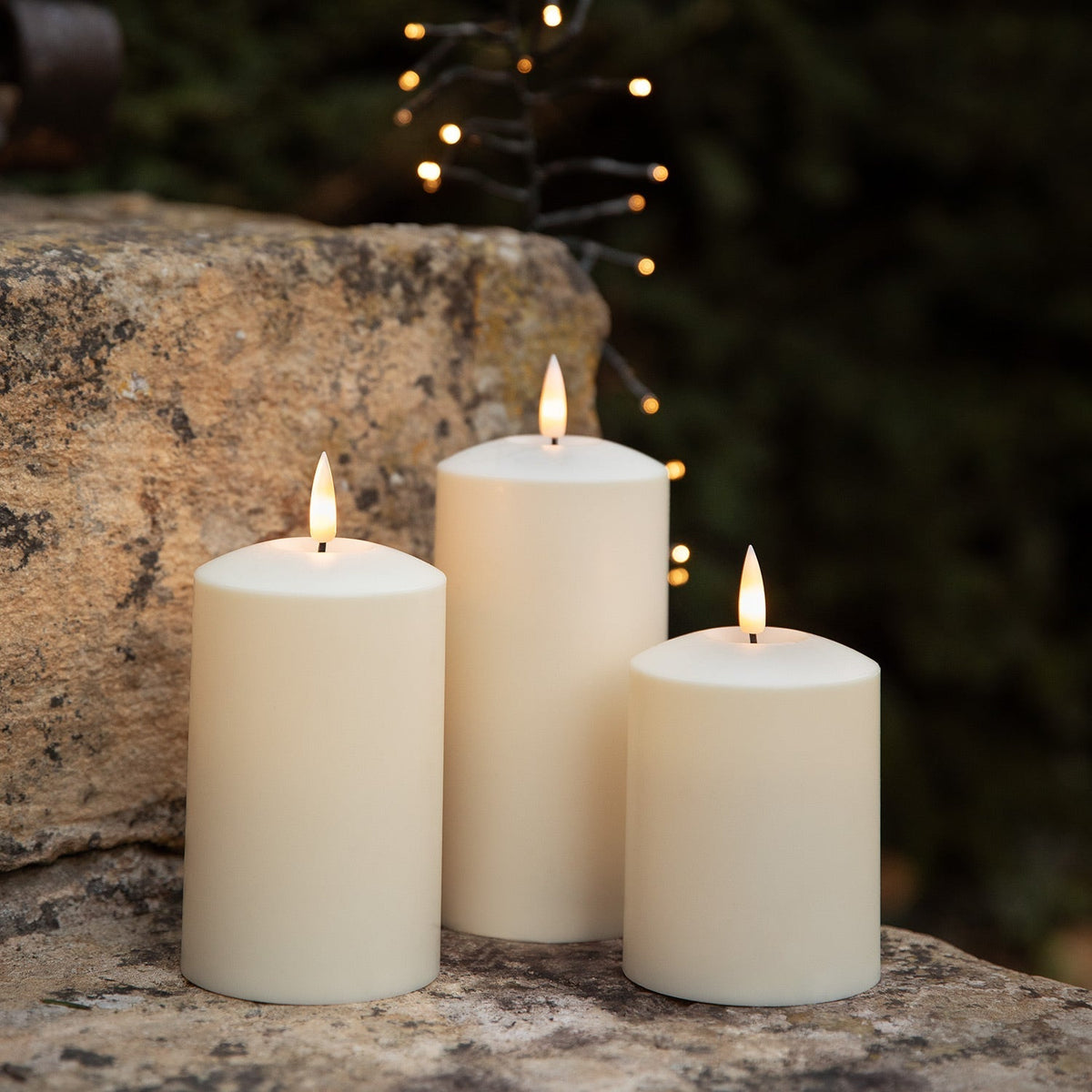 BowLift | 3 Piece Set TruGlow Solar Candles