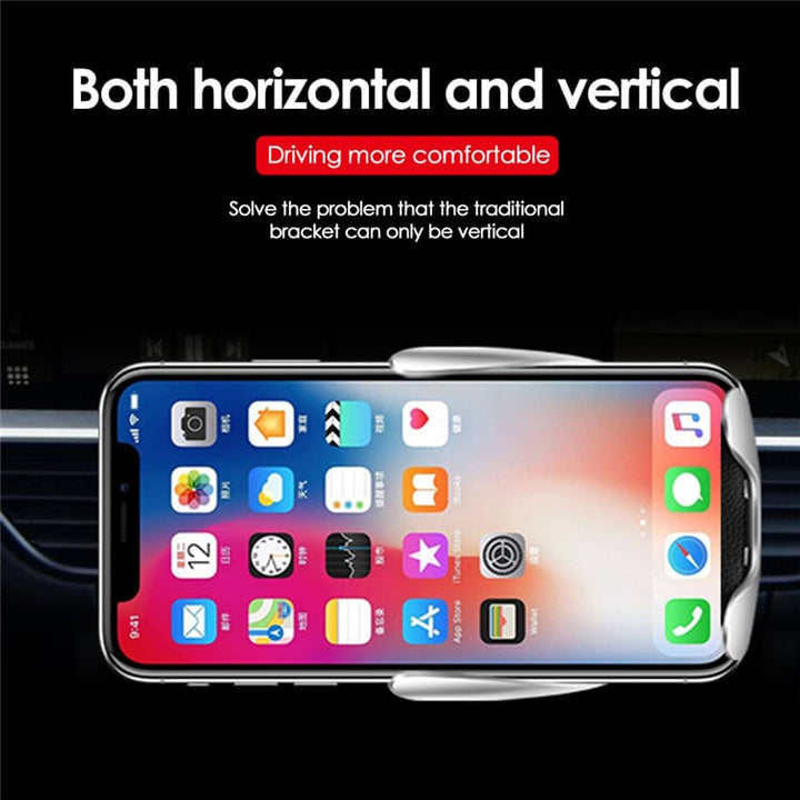 Wireless automatic mobile charger and holder for the car | Kalsten
