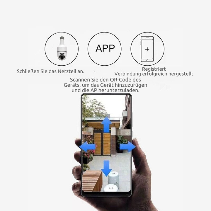 CCTV Camera 360° All-round view for security | Kalsten