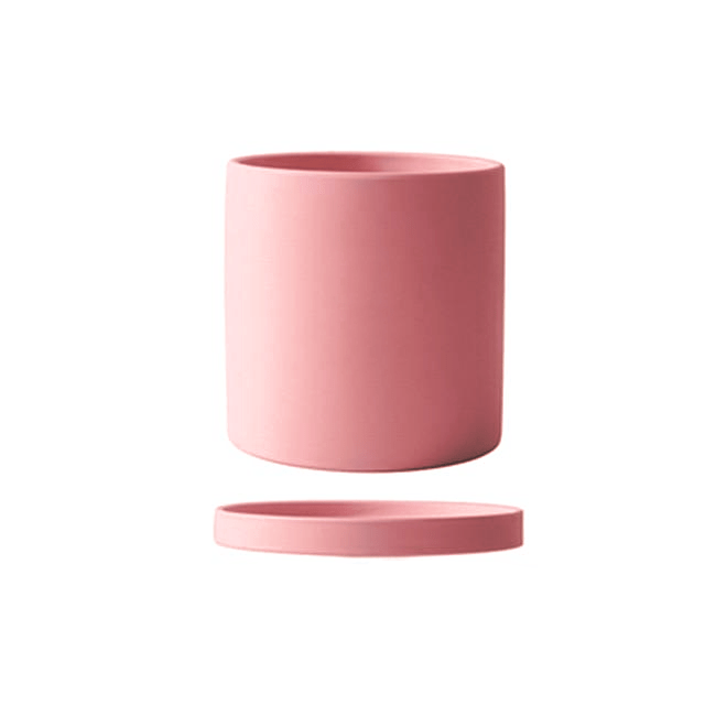 BowLift | Elegant flowerpot made of ceramic with saucer