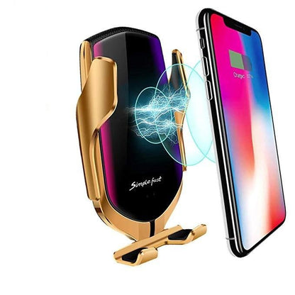 Skanto | Wireless Car Mount with Auto Clamp & 360° Rotation