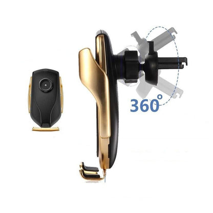 Skanto | Wireless Car Mount with Auto Clamp & 360° Rotation