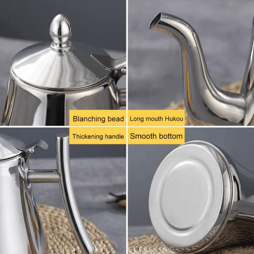 Premium induction kettle with integrated filter