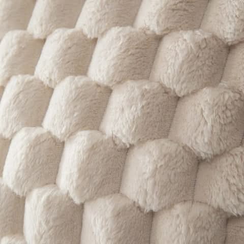 Kalsten | Cushion cover made of cotton blend with fluffy 3D feel