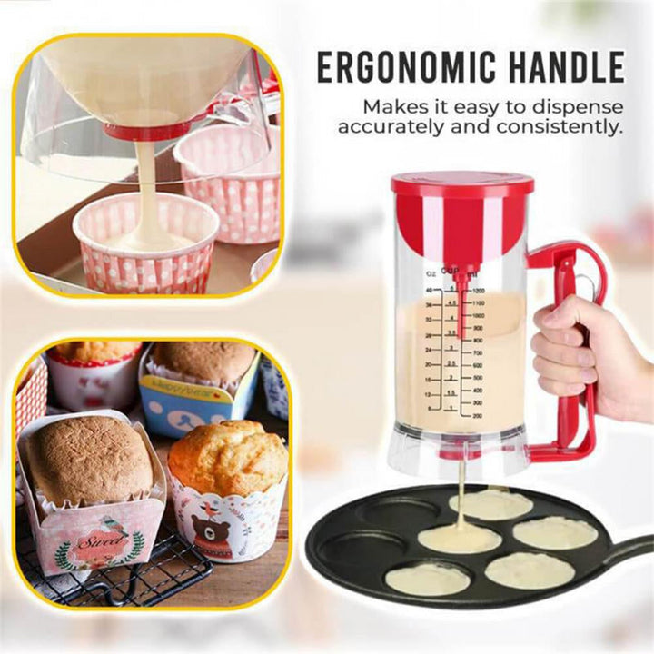 Cake and Pancake Batter Mixer and Dispenser | Kalsten