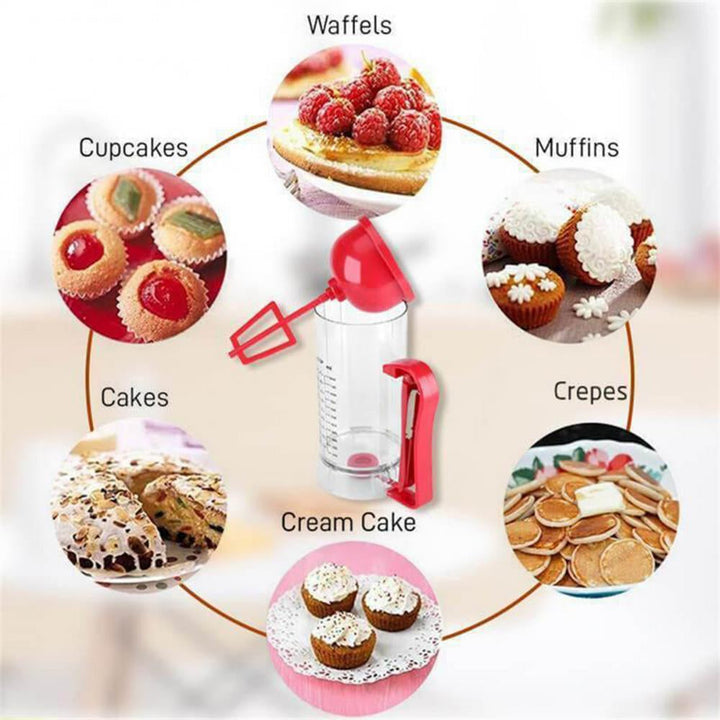 Cake and Pancake Batter Mixer and Dispenser | Kalsten