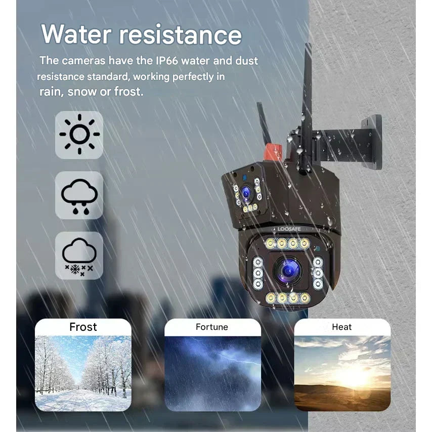 DualGuard Solar 4K – Wireless 4K Security Camera with Solar Panel and 4G | Kalsten