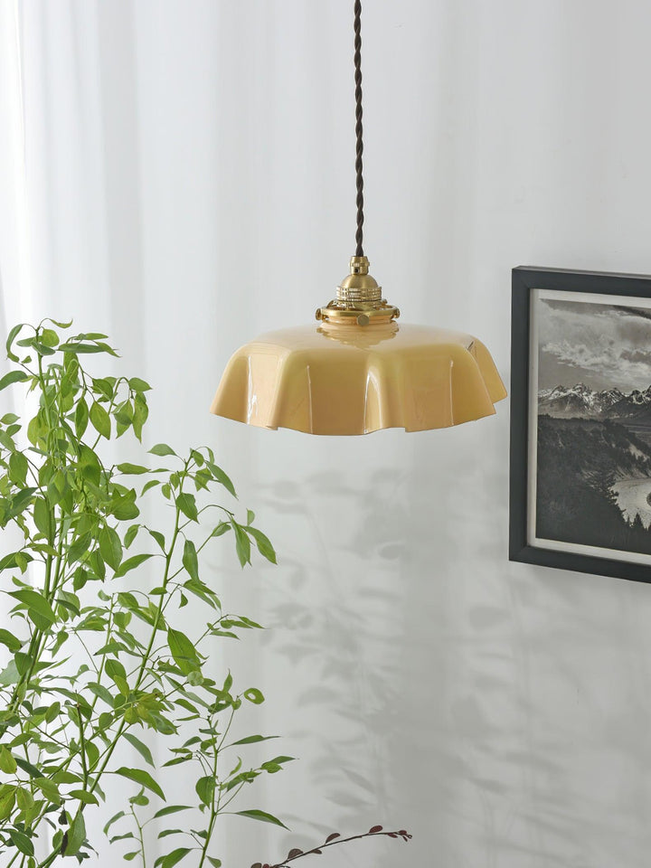 French Flower Droplight Pendant Swag Light | Kalsten