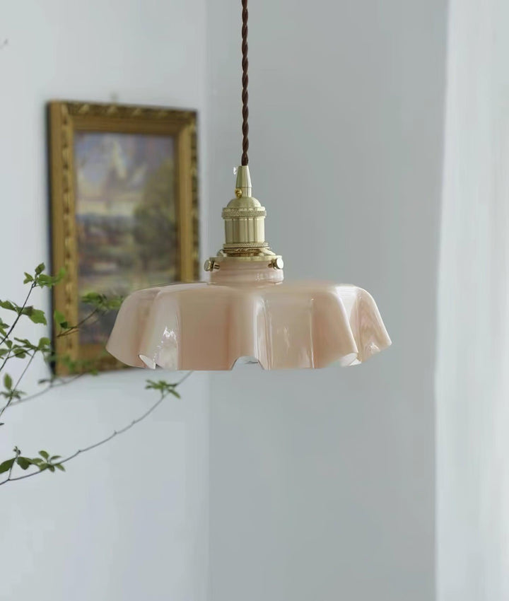 French Flower Droplight Pendant Swag Light | Kalsten