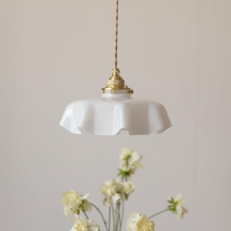 French Flower Droplight Pendant Swag Light | Kalsten