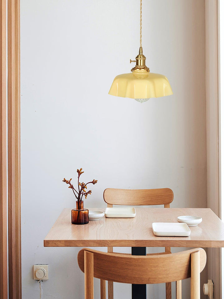 French Flower Droplight Pendant Swag Light | Kalsten