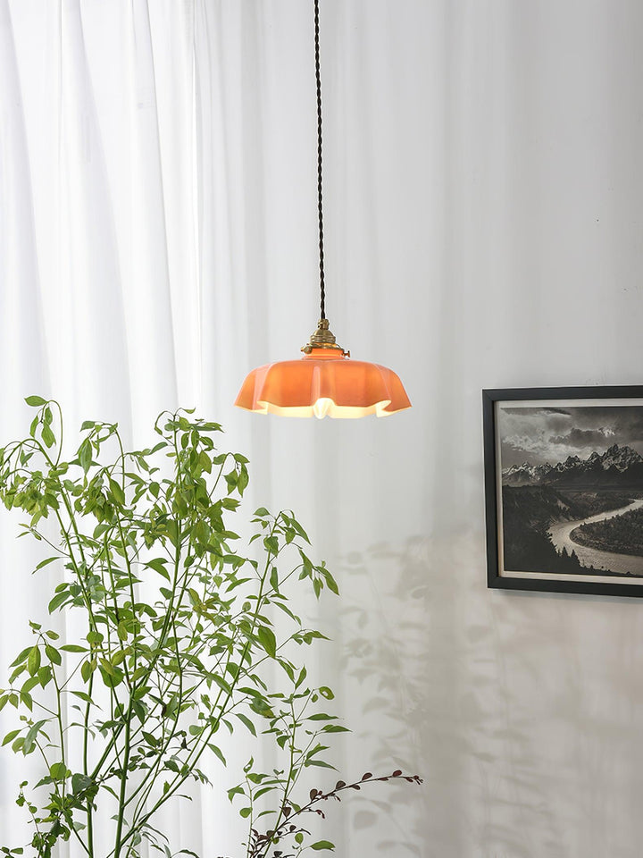 French Flower Droplight Pendant Swag Light | Kalsten