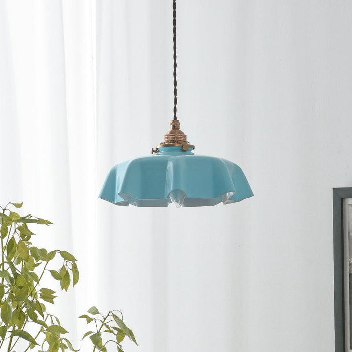 French Flower Droplight Pendant Swag Light | Kalsten