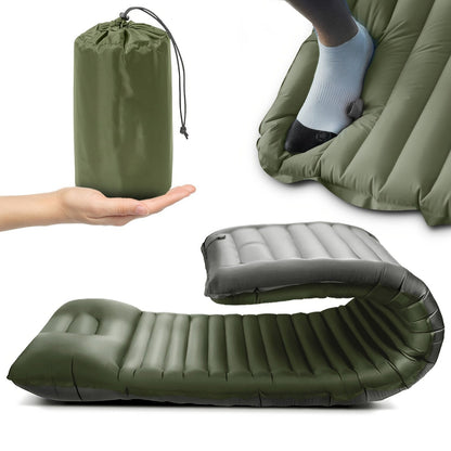 Skanto | Inflatable Camping Mattress | Waterproof, Portable & Easy Inflation for Outdoor Adventures
