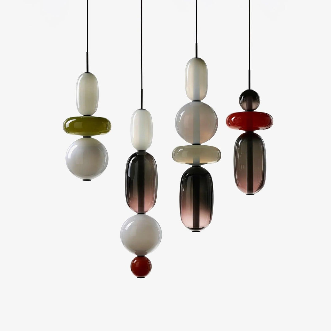 LumiSphere Light - Modern Colored Glass LED Pendant Light | Kalsten