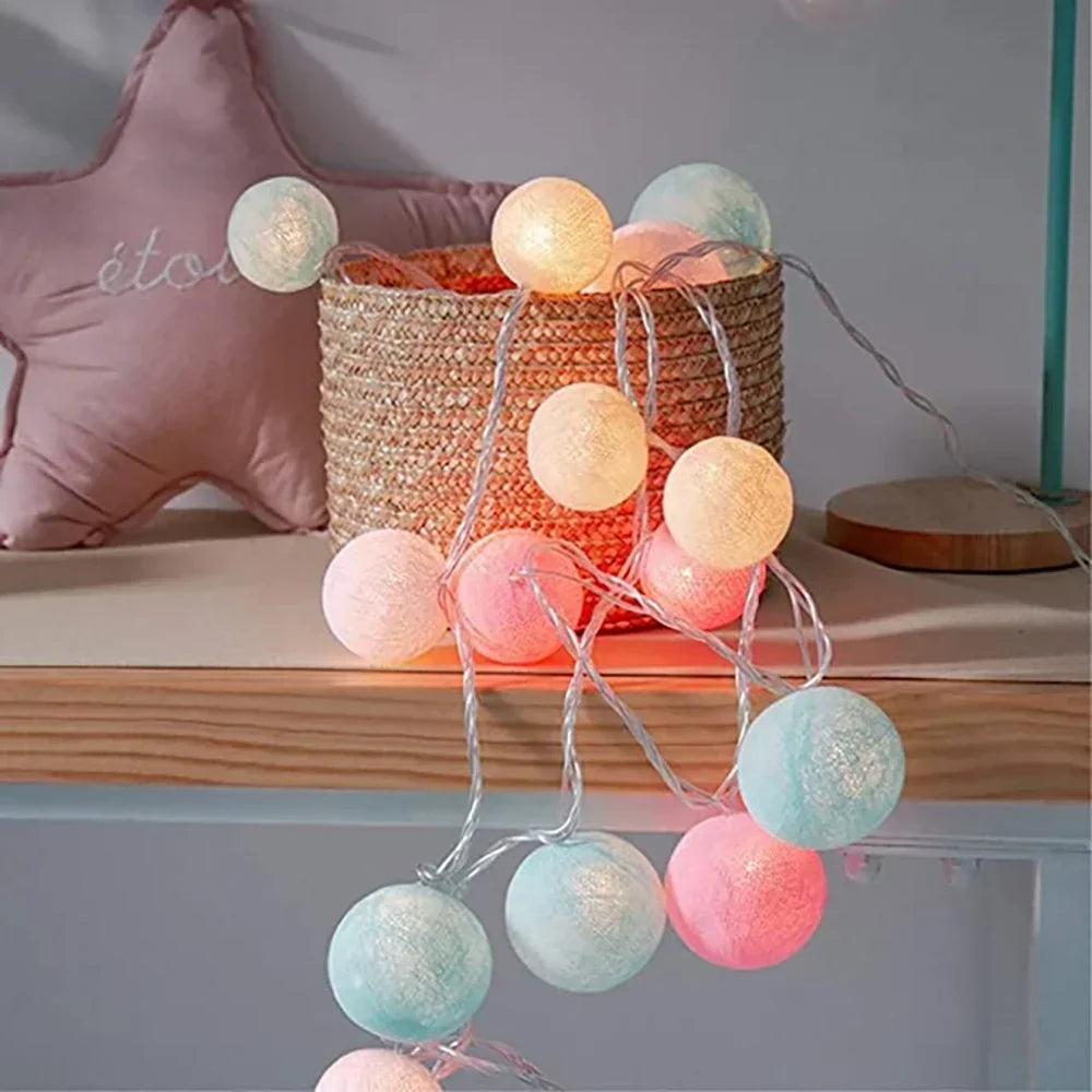 Kalsten | Cotton Ball Garland