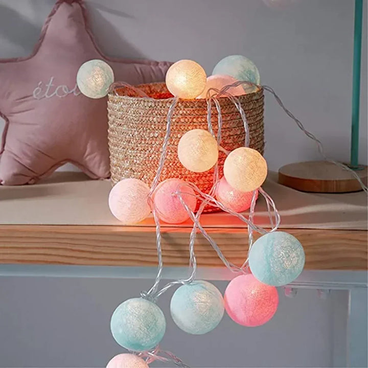 Kalsten | Cotton Ball Garland