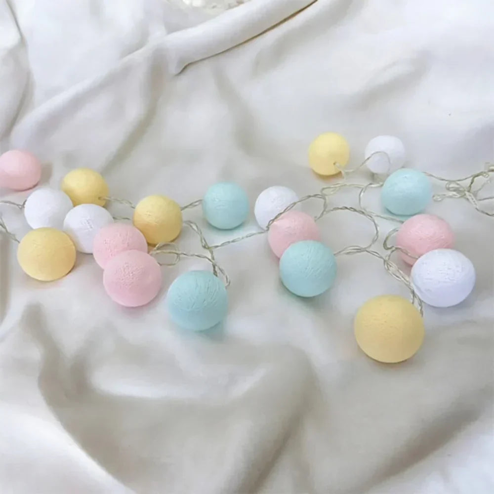 Kalsten | Cotton Ball Garland