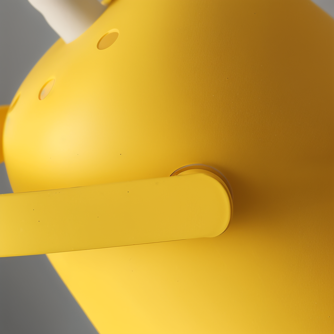 Macaron Desk Lamp – Nordic Yellow Adjustable Table Lamp for Reading & Study | Kalsten