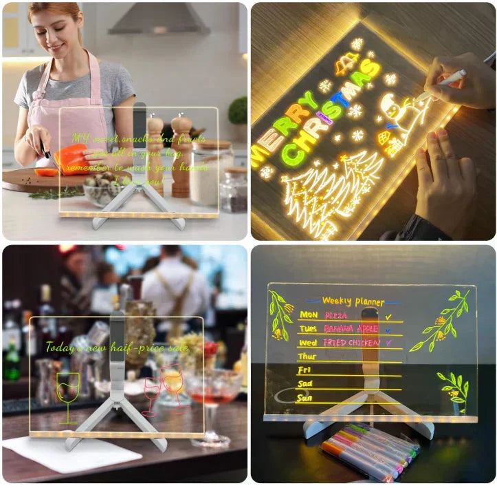 IllumiWrite Reusable LED Message Board