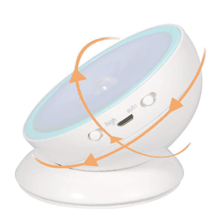 360 Magnetic LED Motion-Sensing Light | Kalsten