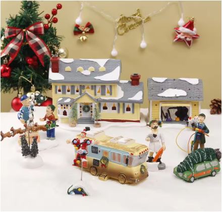 Not as Describe Kalsten | National Lampoon’s Christmas Vacation-Inspired Ceramic Village