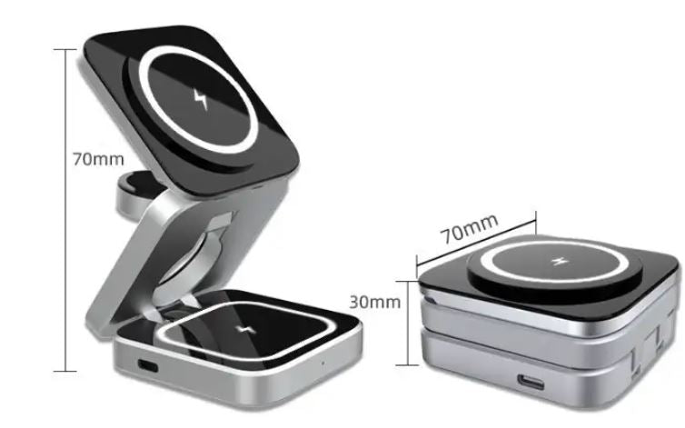 PowerFlex 3-in-1 Charging Station - Magnetic & Foldable Charging Kalsten