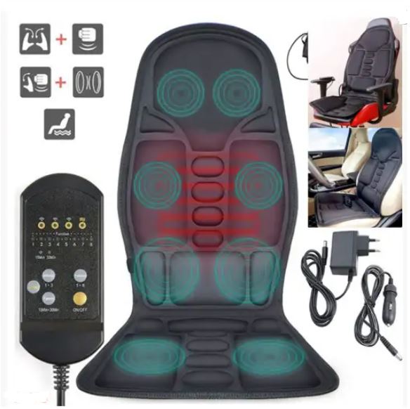 Kalsten | 8 Mode Massage Chair Pad With Heated Back Neck Cushion