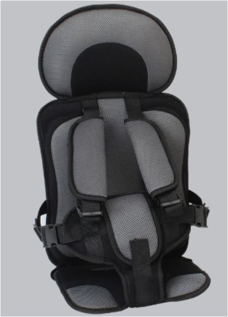 Kalsten | Portable Child Travel Car Seat | Foldable Safety Booster with 5-Point Harness | Ages 0–12 Years