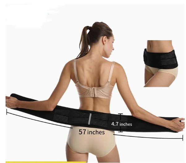 AlignEase Hip-Up Pelvis Correction Belt | Comfortable and Effective - for Pelvic Alignment - Posture Support - Pain Relief and Enhanced Mobility Kalsten