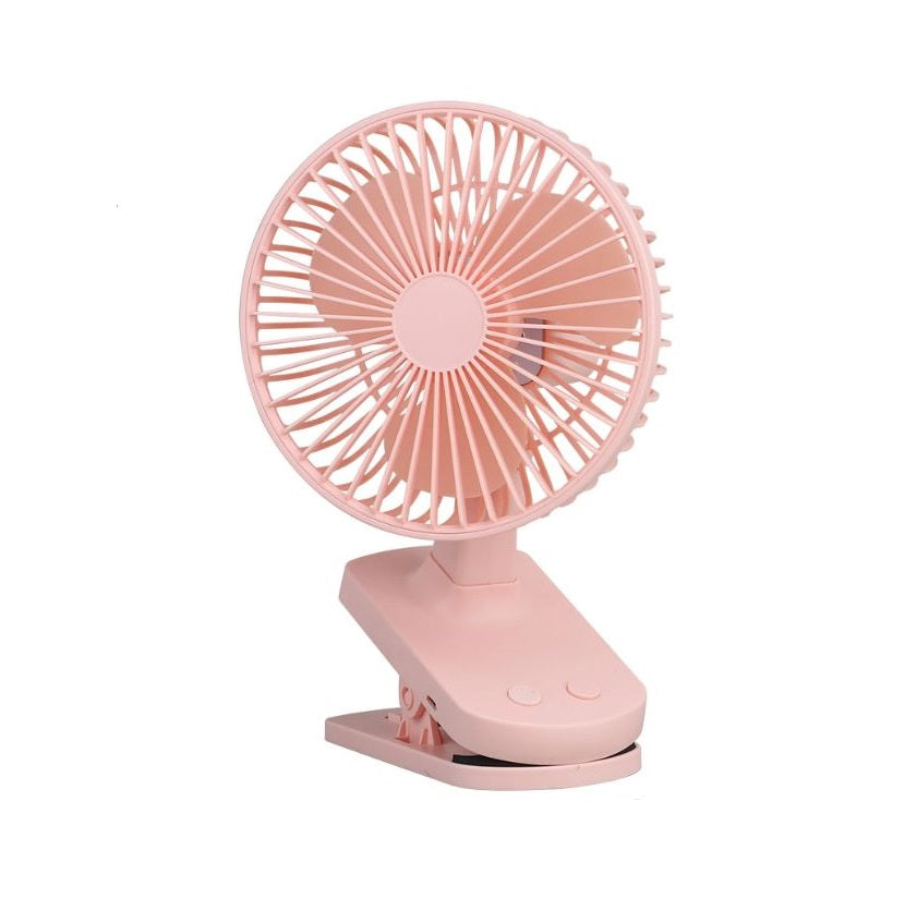 Clip On Rechargeable Moveable Head Portable Fan | Kalsten