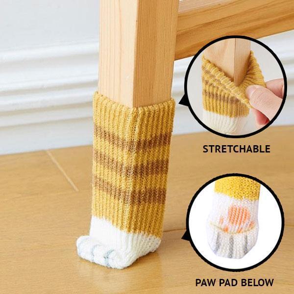 Cat Paws Table Chair Leg Socks | Kalsten
