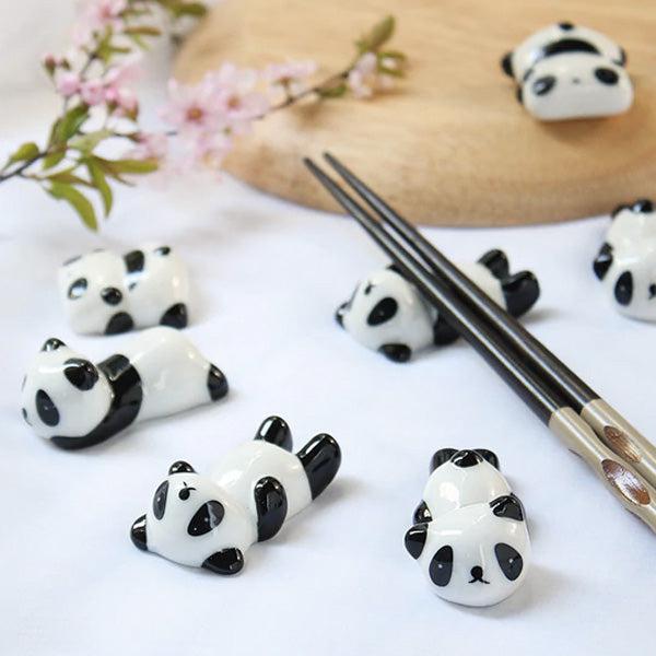 Ceramic Panda Paintbrush Chopsticks Holder | Kalsten