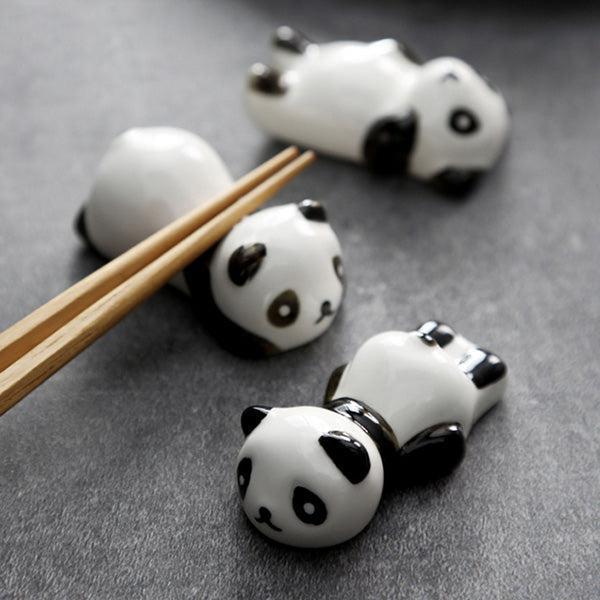 Ceramic Panda Paintbrush Chopsticks Holder | Kalsten