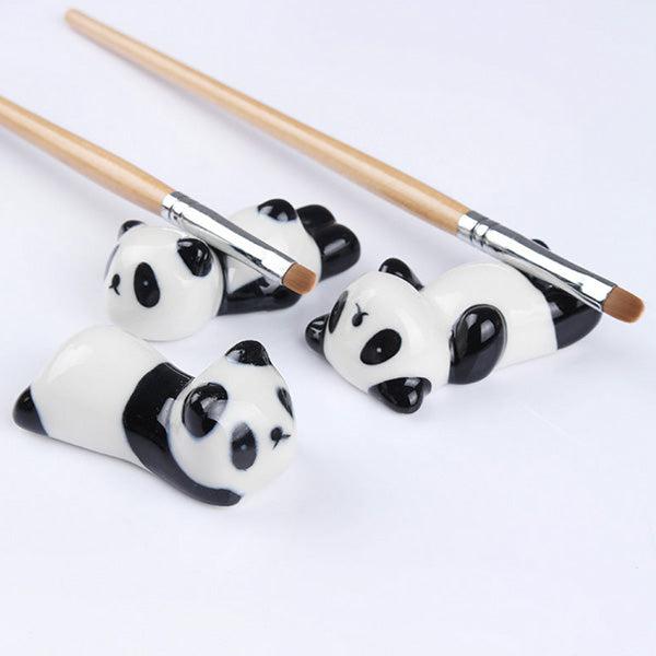 Ceramic Panda Paintbrush Chopsticks Holder | Kalsten