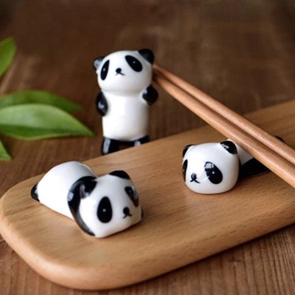 Ceramic Panda Paintbrush Chopsticks Holder | Kalsten